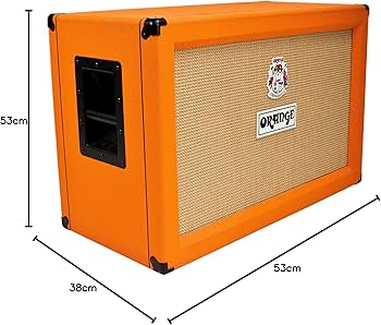 Amazon | ORANGE 120W Guitar Speaker Cabinet, with 2 x Celestion